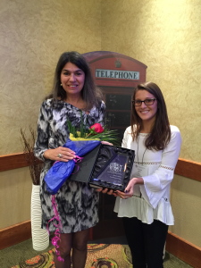 Mentor of the Year - Nonprofit - Cultural Diversity Graciela Katzer (left) and Chantal Sethi